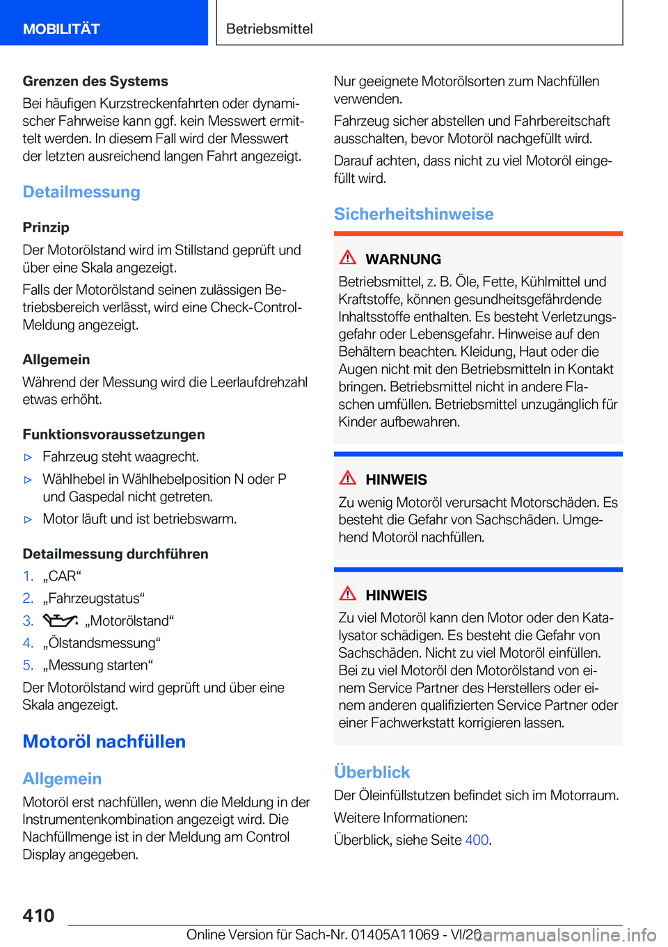 BMW 7 SERIES 2021  InstruktionsbØger (in Danish) �G�r�e�n�z�e�n��d�e�s��S�y�s�t�e�m�s
�B�e�i��h�