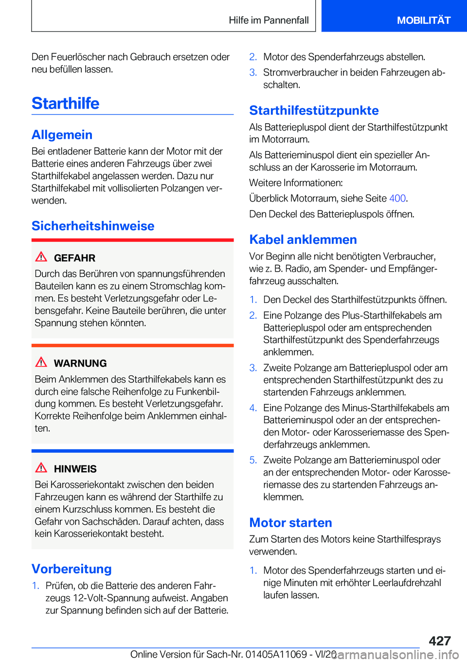 BMW 7 SERIES 2021  InstruktionsbØger (in Danish) �D�e�n��F�e�u�e�r�l�