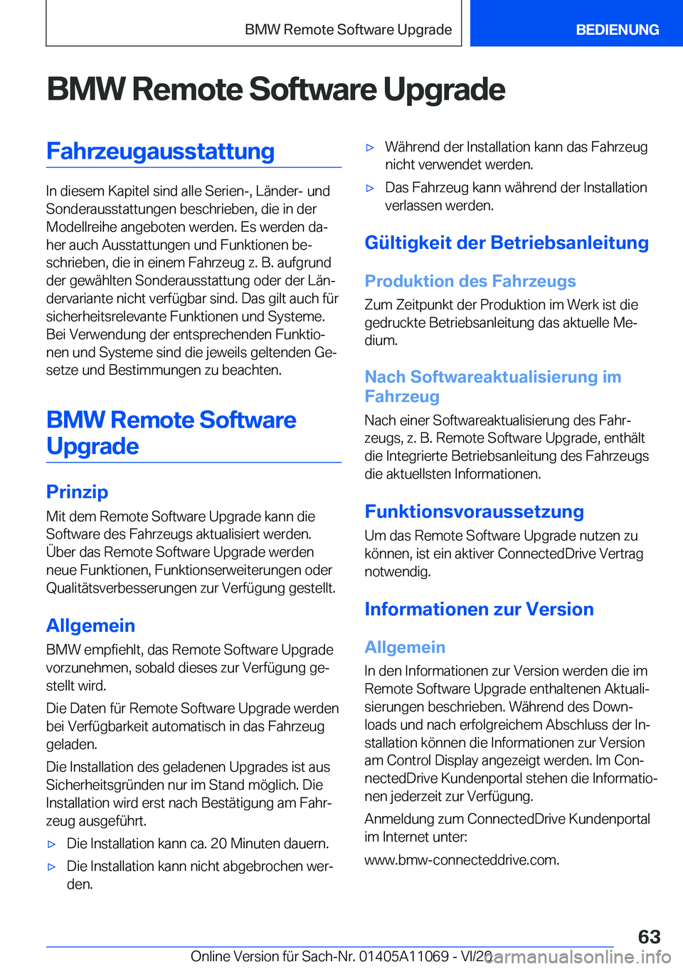 BMW 7 SERIES 2021  InstruktionsbØger (in Danish) �B�M�W��R�e�m�o�t�e��S�o�f�t�w�a�r�e��U�p�g�r�a�d�e�F�a�h�r�z�e�u�g�a�u�s�s�t�a�t�t�u�n�g
�I�n��d�i�e�s�e�m��K�a�p�i�t�e�l��s�i�n�d��a�l�l�e��S�e�r�i�e�n�-�,��L�