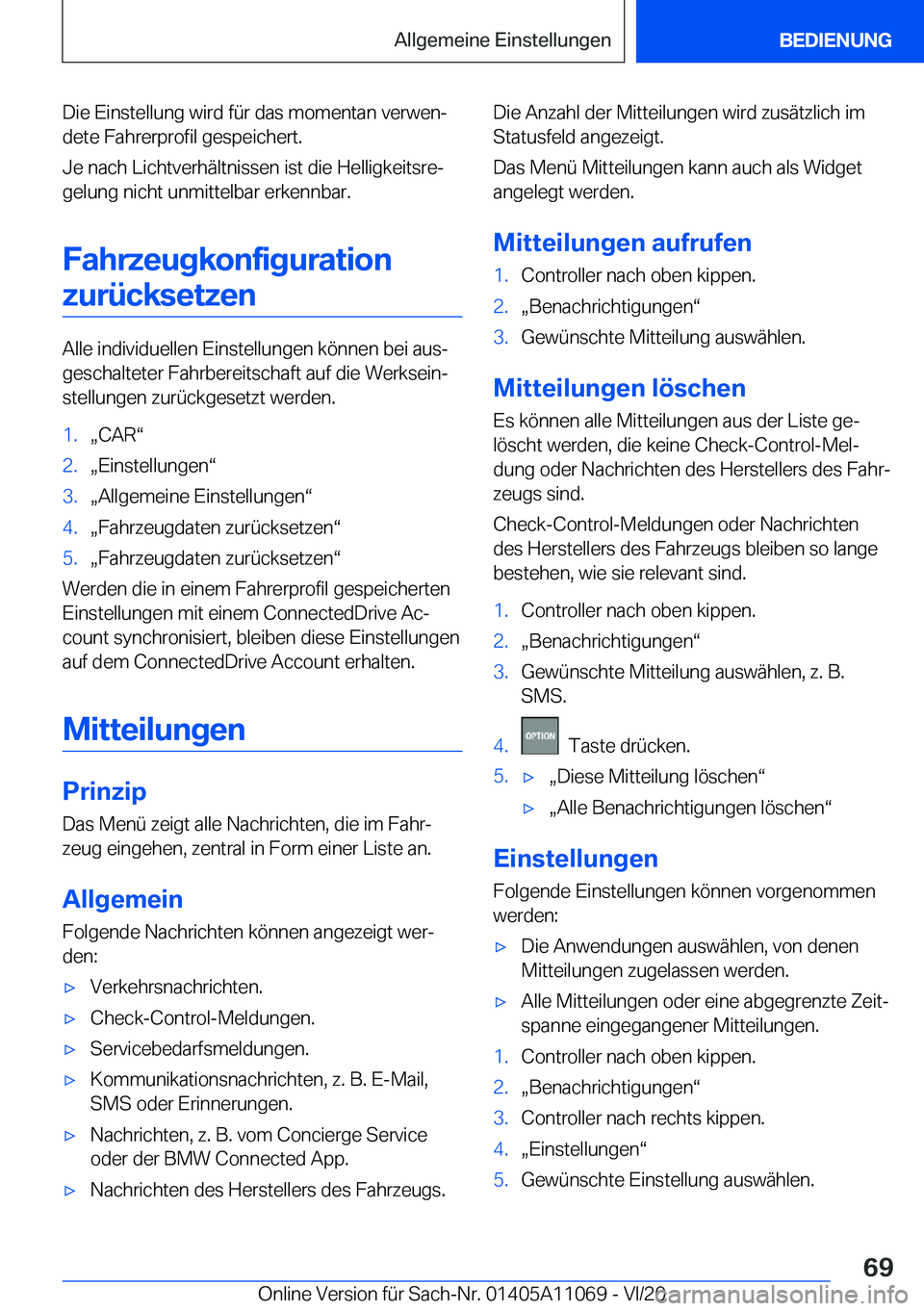 BMW 7 SERIES 2021  InstruktionsbØger (in Danish) �D�i�e��E�i�n�s�t�e�l�l�u�n�g��w�i�r�d��f�