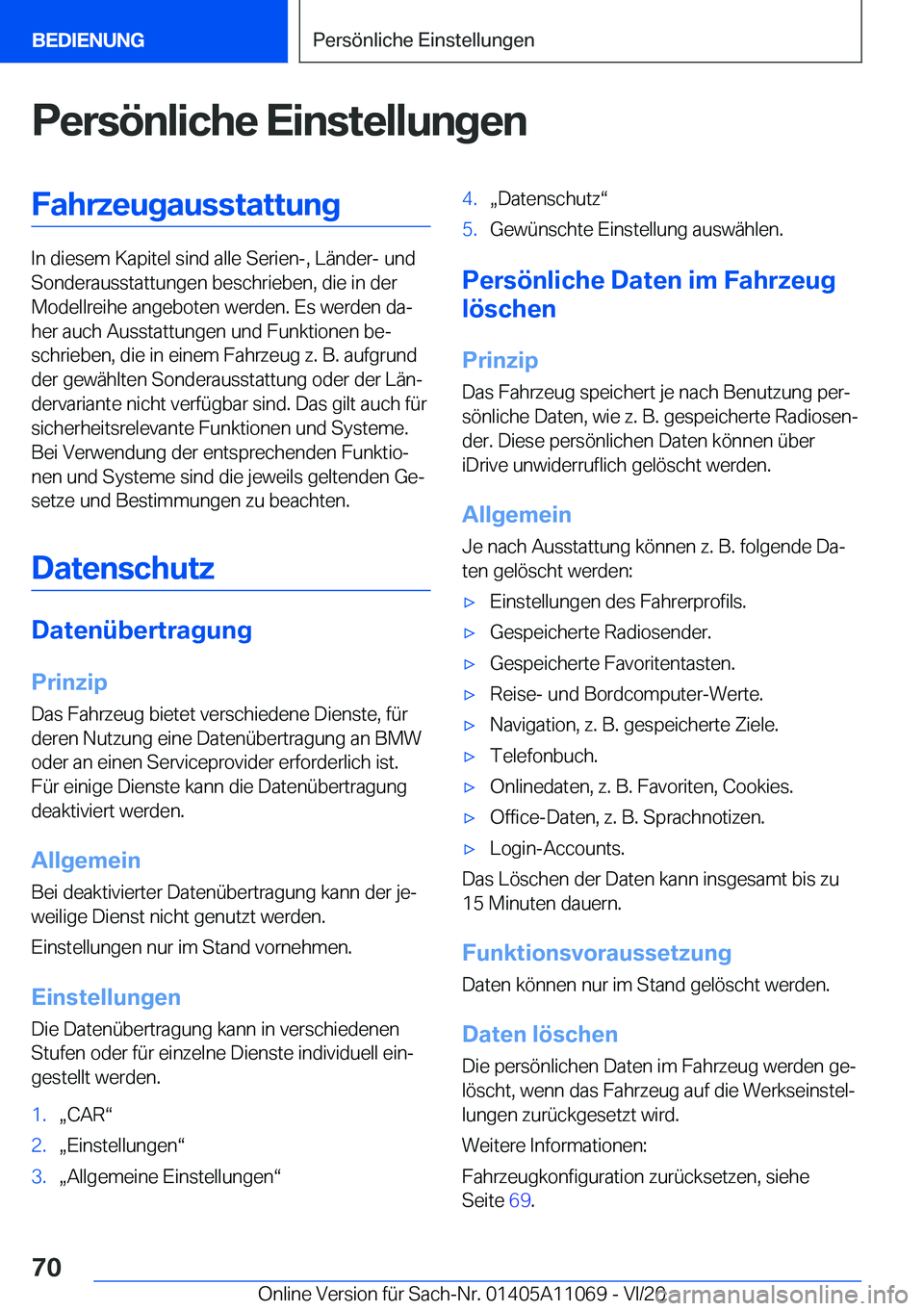 BMW 7 SERIES 2021  InstruktionsbØger (in Danish) �P�e�r�s�