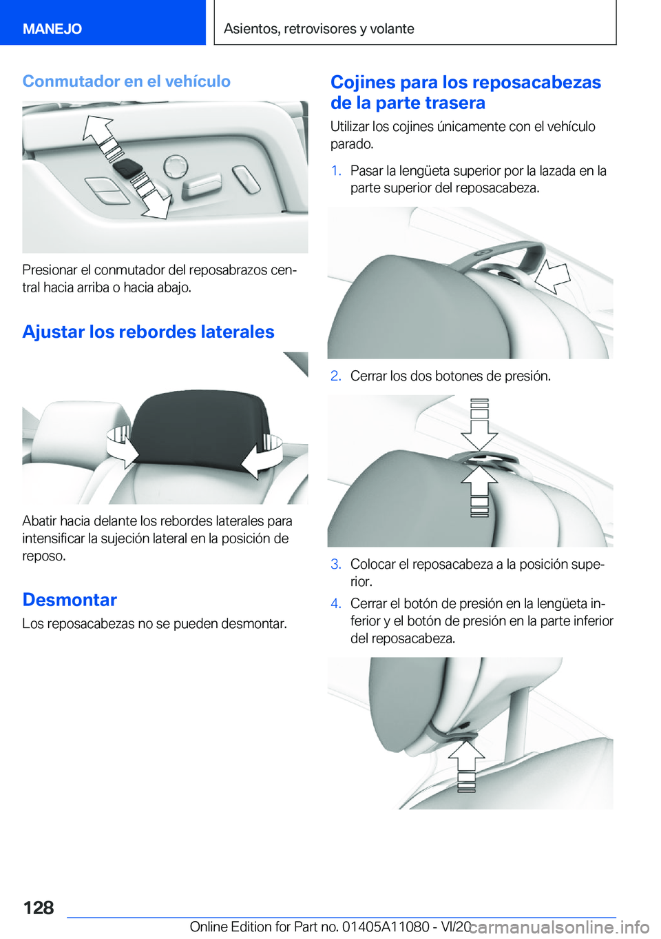 BMW 7 SERIES 2021  Manuales de Empleo (in Spanish) �C�o�n�m�u�t�a�d�o�r��e�n��e�l��v�e�h�