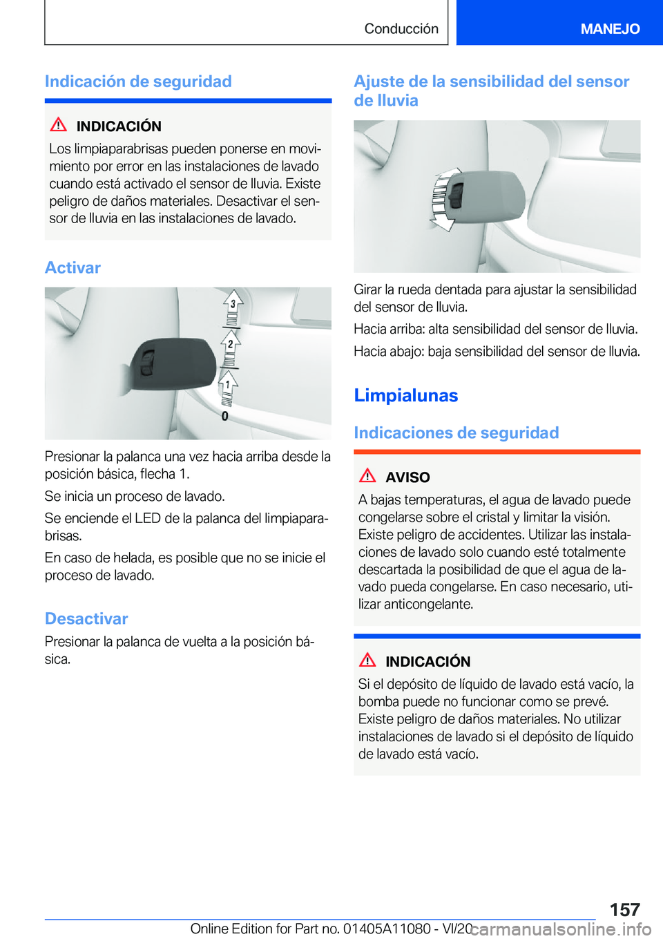 BMW 7 SERIES 2021  Manuales de Empleo (in Spanish) �I�n�d�i�c�a�c�i�