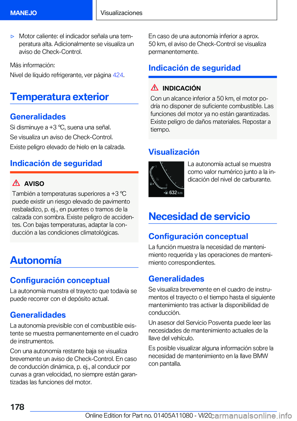 BMW 7 SERIES 2021  Manuales de Empleo (in Spanish) x�M�o�t�o�r��c�a�l�i�e�n�t�e�:��e�l��i�n�d�i�c�a�d�o�r��s�e�