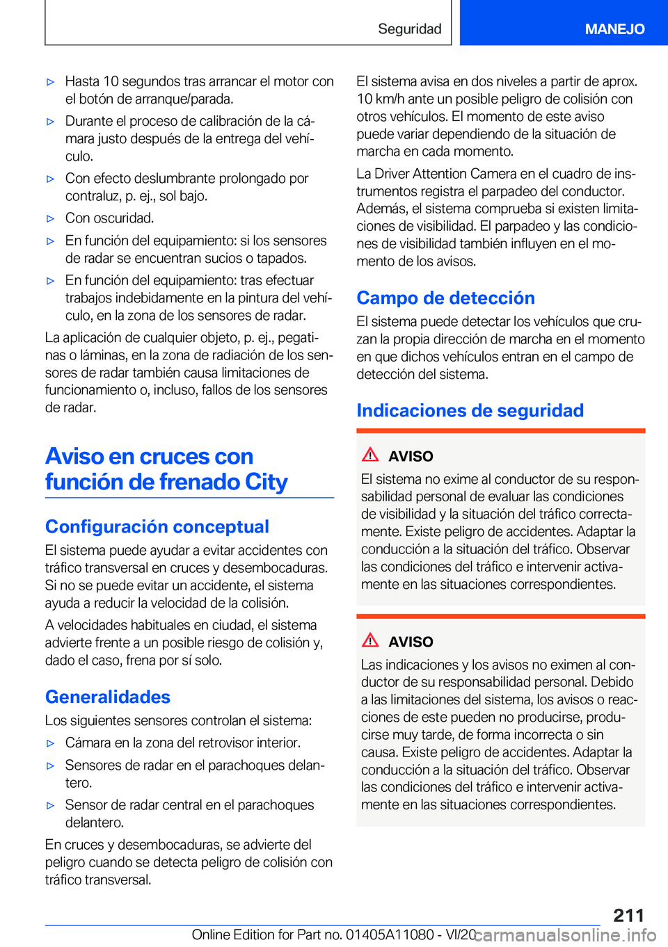 BMW 7 SERIES 2021  Manuales de Empleo (in Spanish) x�H�a�s�t�a��1�0��s�e�g�u�n�d�o�s��t�r�a�s��a�r�r�a�n�c�a�r��e�l��m�o�t�o�r��c�o�n
�e�l��b�o�t�