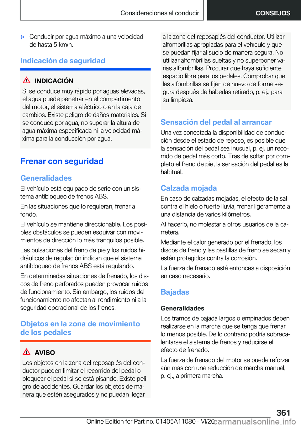 BMW 7 SERIES 2021  Manuales de Empleo (in Spanish) x�C�o�n�d�u�c�i�r��p�o�r��a�g�u�a��m�