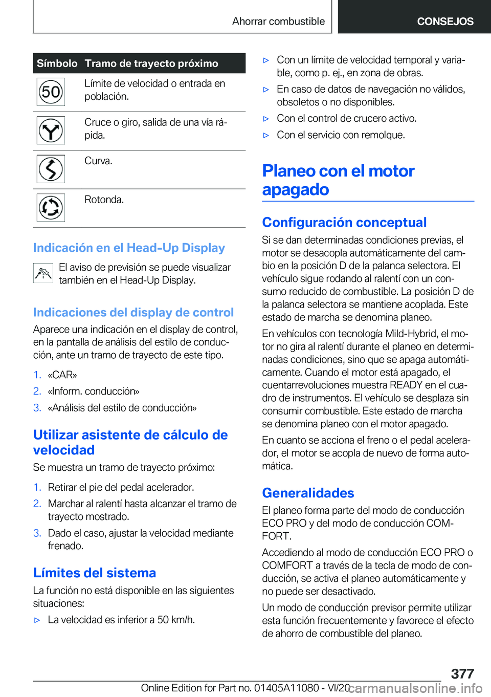 BMW 7 SERIES 2021  Manuales de Empleo (in Spanish) �S�