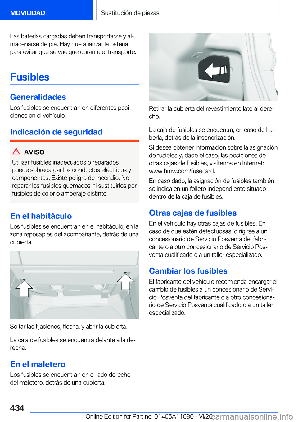 BMW 7 SERIES 2021  Manuales de Empleo (in Spanish) �L�a�s��b�a�t�e�r�