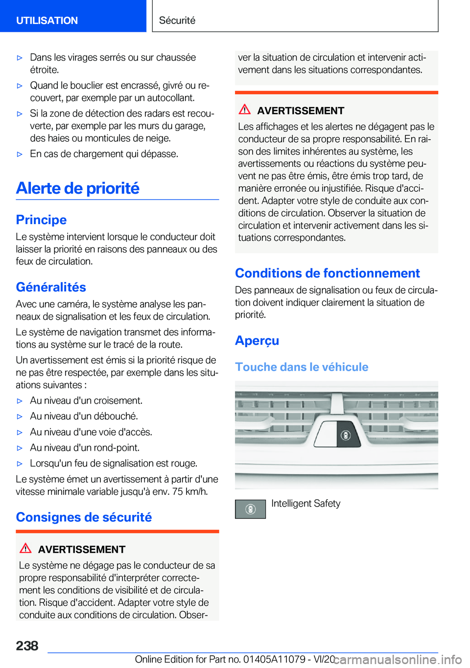 BMW 7 SERIES 2021  Notices Demploi (in French) 'x�D�a�n�s��l�e�s��v�i�r�a�g�e�s��s�e�r�r�é�s��o�u��s�u�r��c�h�a�u�s�s�é�e
�é�t�r�o�i�t�e�.'x�Q�u�a�n�d��l�e��b�o�u�c�l�i�e�r��e�s�t��e�n�c�r�a�s�s�é�,��g�i�v�r�é��o�u��r�ej