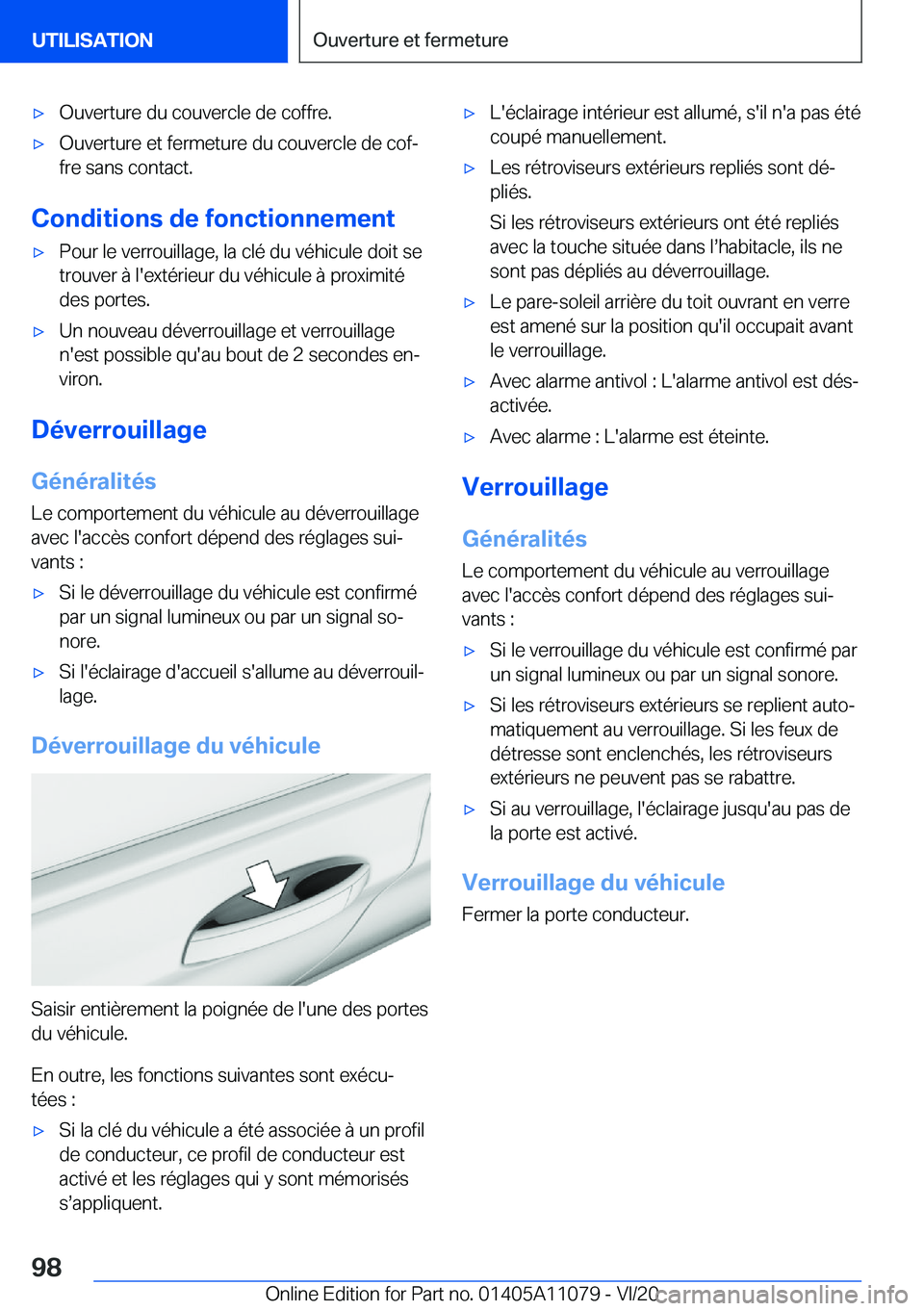 BMW 7 SERIES 2021  Notices Demploi (in French) 'x�O�u�v�e�r�t�u�r�e��d�u��c�o�u�v�e�r�c�l�e��d�e��c�o�f�f�r�e�.'x�O�u�v�e�r�t�u�r�e��e�t��f�e�r�m�e�t�u�r�e��d�u��c�o�u�v�e�r�c�l�e��d�e��c�o�fj
�f�r�e��s�a�n�s��c�o�n�t�a�c�t�.
