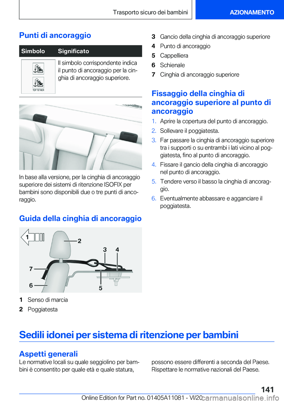 BMW 7 SERIES 2021  Libretti Di Uso E manutenzione (in Italian) �P�u�n�t�i��d�i��a�n�c�o�r�a�g�g�i�o�S�i�m�b�o�l�o�S�i�g�n�i�f�i�c�a�t�o�I�l��s�i�m�b�o�l�o��c�o�r�r�i�s�p�o�n�d�e�n�t�e��i�n�d�i�c�a
�i�l��p�u�n�t�o��d�i��a�n�c�o�r�a�g�g�i�o��p�e�r��l�a��