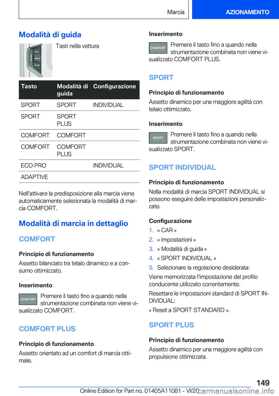 BMW 7 SERIES 2021  Libretti Di Uso E manutenzione (in Italian) �M�o�d�a�l�i�t�
