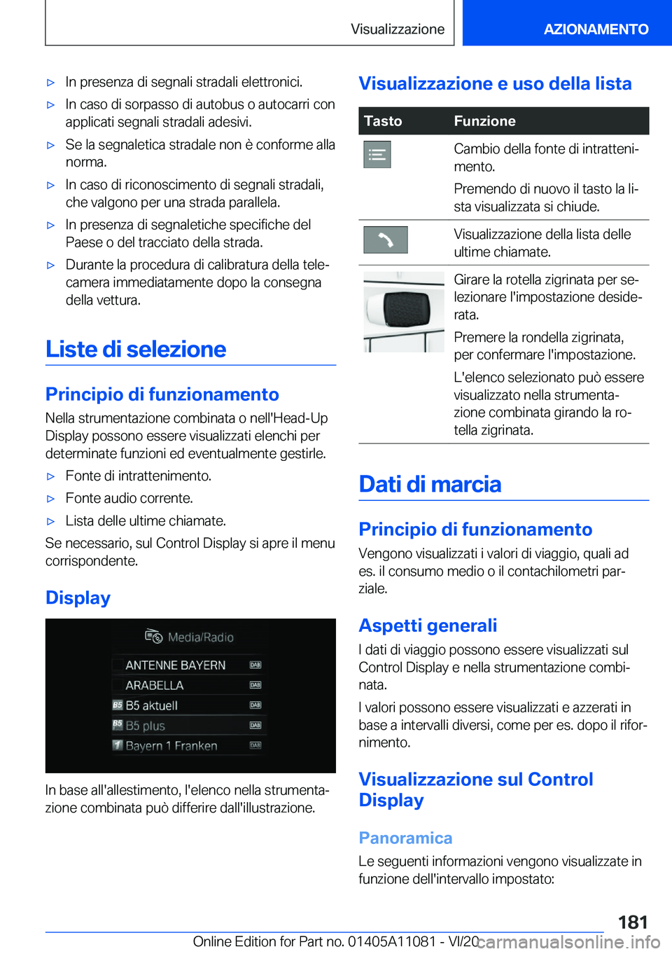 BMW 7 SERIES 2021  Libretti Di Uso E manutenzione (in Italian) 'x�I�n��p�r�e�s�e�n�z�a��d�i��s�e�g�n�a�l�i��s�t�r�a�d�a�l�i��e�l�e�t�t�r�o�n�i�c�i�.'x�I�n��c�a�s�o��d�i��s�o�r�p�a�s�s�o��d�i��a�u�t�o�b�u�s��o��a�u�t�o�c�a�r�r�i��c�o�n
�a�p�p�