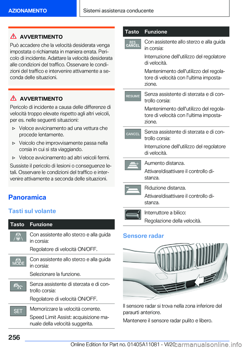 BMW 7 SERIES 2021  Libretti Di Uso E manutenzione (in Italian) �A�V�V�E�R�T�I�M�E�N�T�O
�P�u�