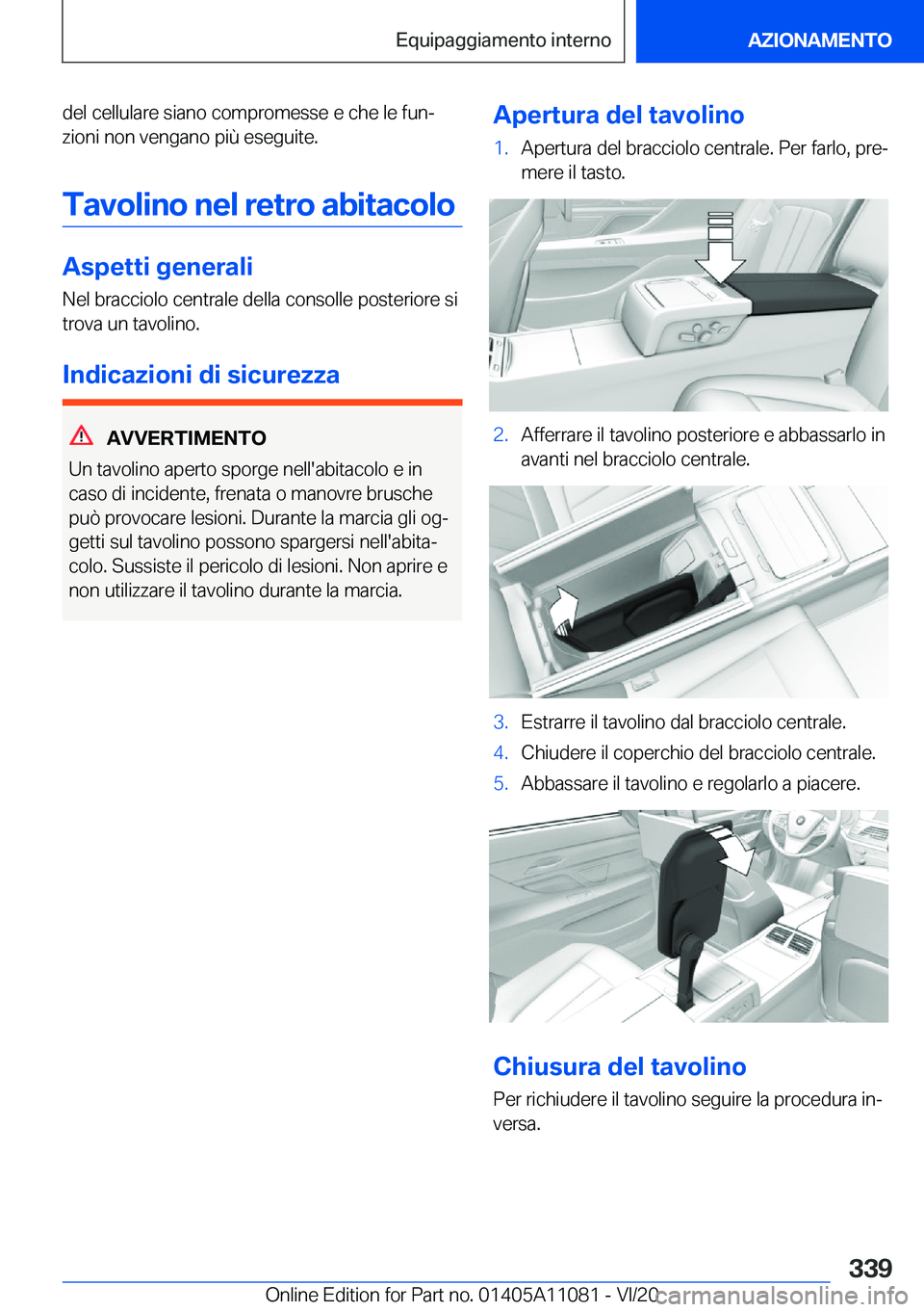BMW 7 SERIES 2021  Libretti Di Uso E manutenzione (in Italian) �d�e�l��c�e�l�l�u�l�a�r�e��s�i�a�n�o��c�o�m�p�r�o�m�e�s�s�e��e��c�h�e��l�e��f�u�nª�z�i�o�n�i��n�o�n��v�e�n�g�a�n�o��p�i�