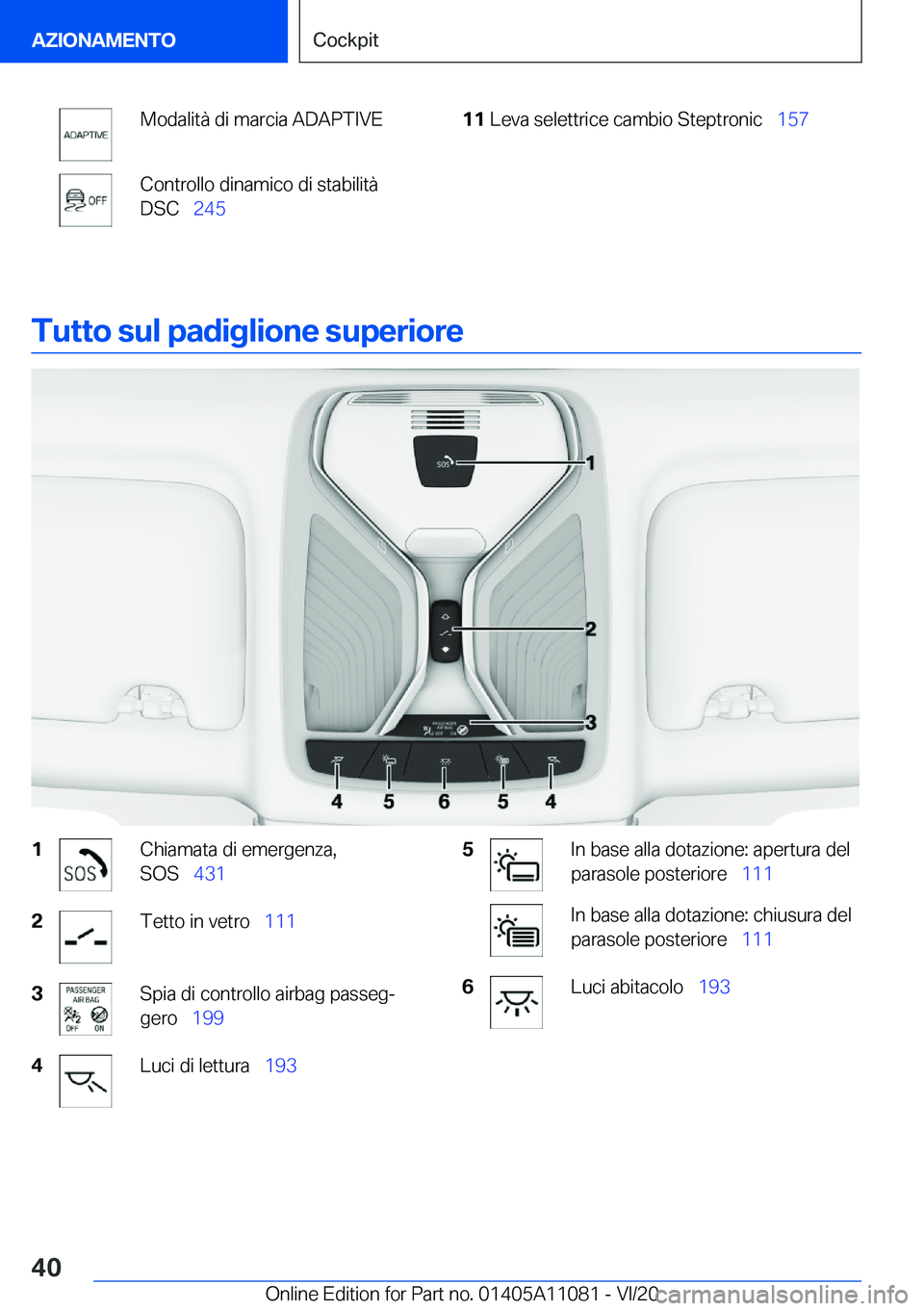 BMW 7 SERIES 2021  Libretti Di Uso E manutenzione (in Italian) �M�o�d�a�l�i�t�