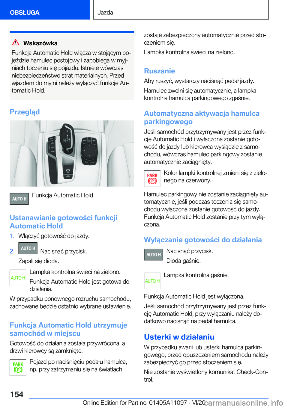 BMW 7 SERIES 2021  Instrukcja obsługi (in Polish) �W�s�k�a�z�