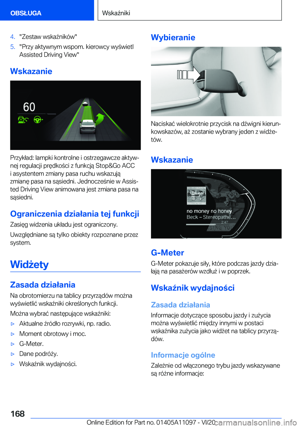BMW 7 SERIES 2021  Instrukcja obsługi (in Polish) �4�.��Z�e�s�t�a�w��w�s�k�a7�n�i�k�