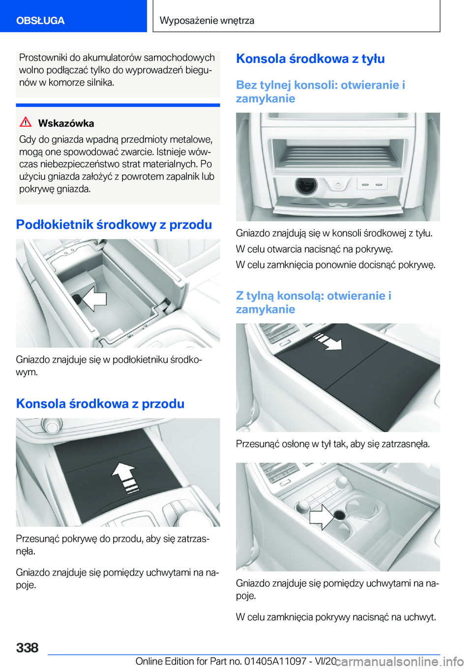 BMW 7 SERIES 2021  Instrukcja obsługi (in Polish) �P�r�o�s�t�o�w�n�i�k�i��d�o��a�k�u�m�u�l�a�t�o�r�