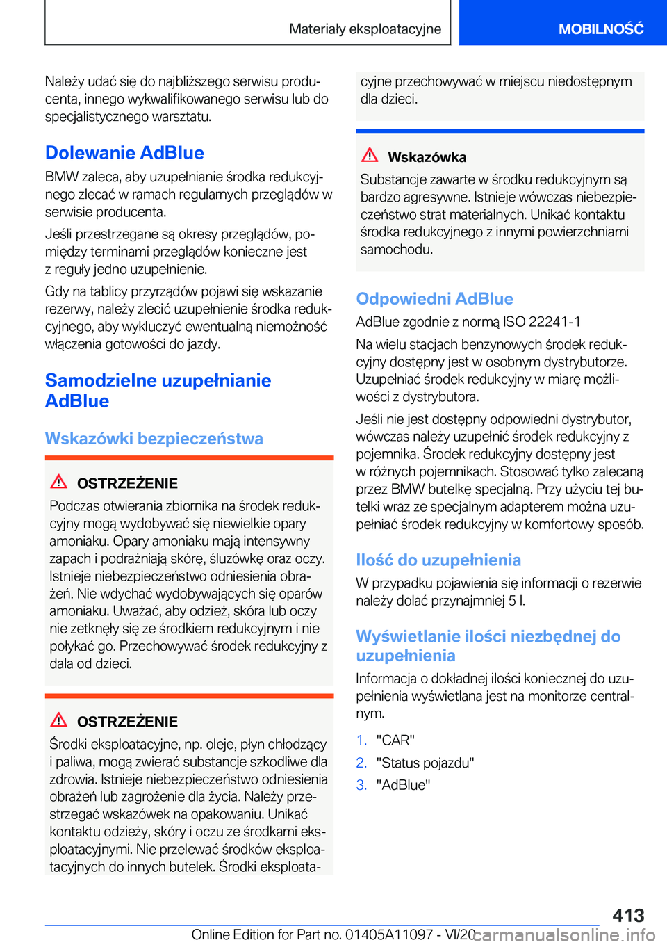 BMW 7 SERIES 2021  Instrukcja obsługi (in Polish) �N�a�l�e9�y��u�d�a�