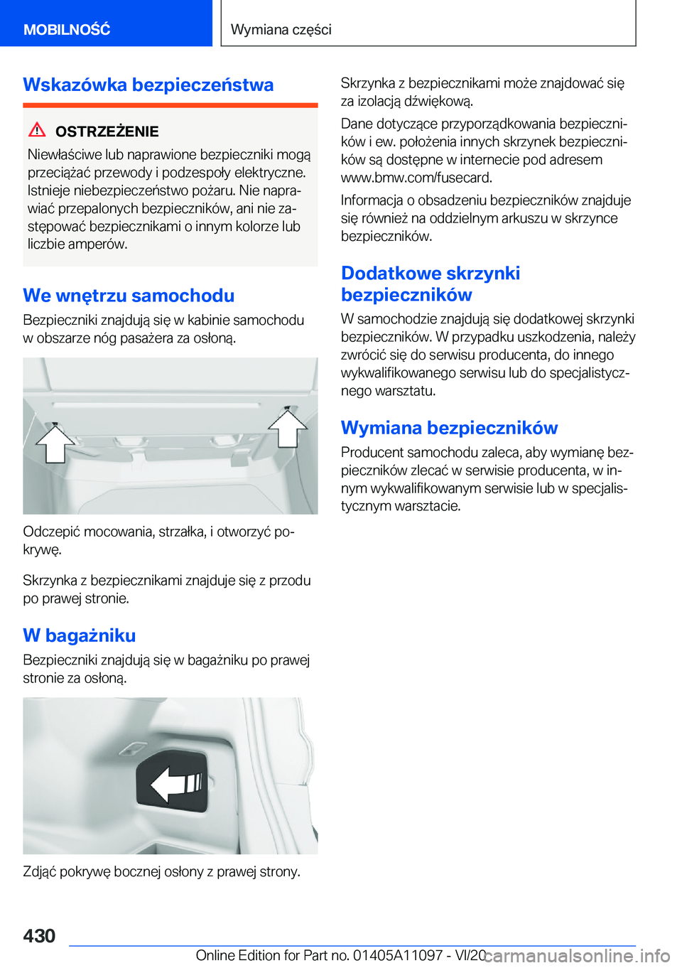 BMW 7 SERIES 2021  Instrukcja obsługi (in Polish) �W�s�k�a�z�