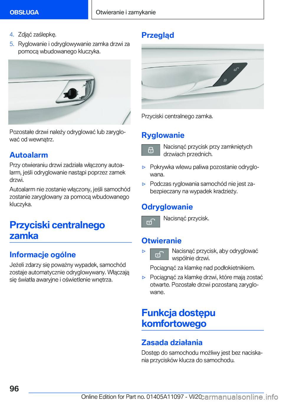 BMW 7 SERIES 2021  Instrukcja obsługi (in Polish) �4�.�Z�d�j�