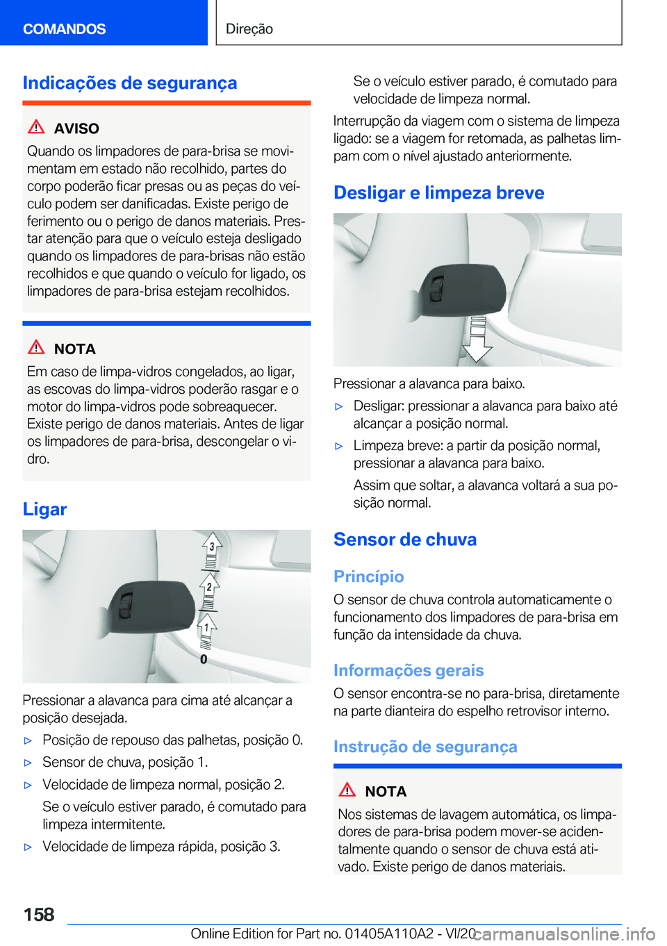 BMW 7 SERIES 2021  Manual do condutor (in Portuguese) �I�n�d�i�c�a�