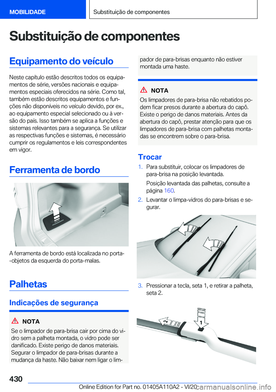 BMW 7 SERIES 2021  Manual do condutor (in Portuguese) �S�u�b�s�t�i�t�u�i�