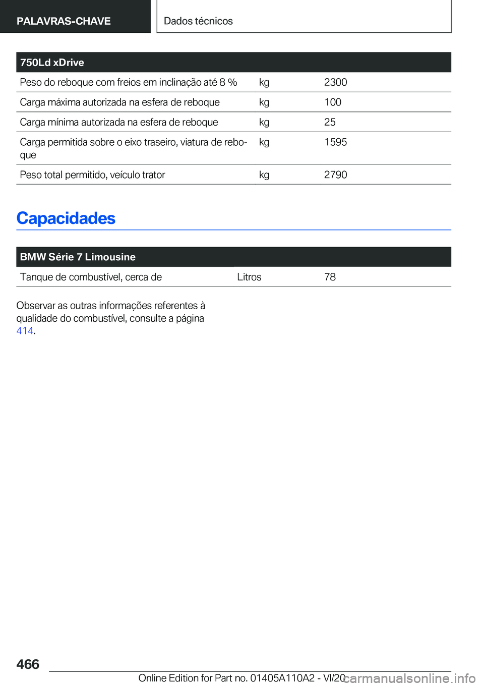 BMW 7 SERIES 2021  Manual do condutor (in Portuguese) �7�5�0�L�d��x�D�r�i�v�e�P�e�s�o��d�o��r�e�b�o�q�u�e��c�o�m��f�r�e�i�o�s��e�m��i�n�c�l�i�n�a�