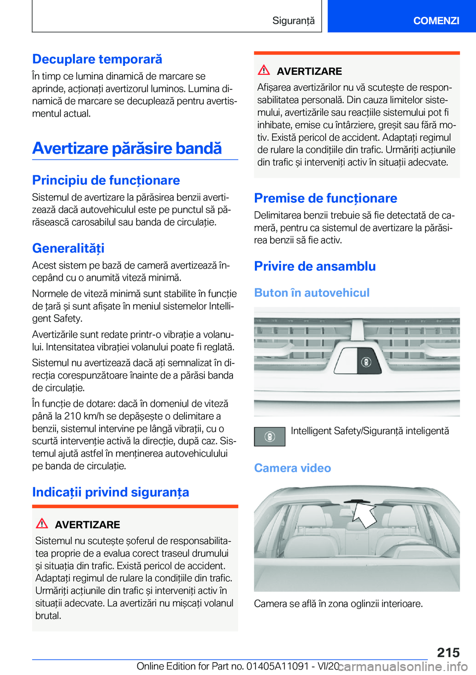 BMW 7 SERIES 2021  Ghiduri De Utilizare (in Romanian) �D�e�c�u�p�l�a�r�e��t�e�m�p�o�r�a�r�