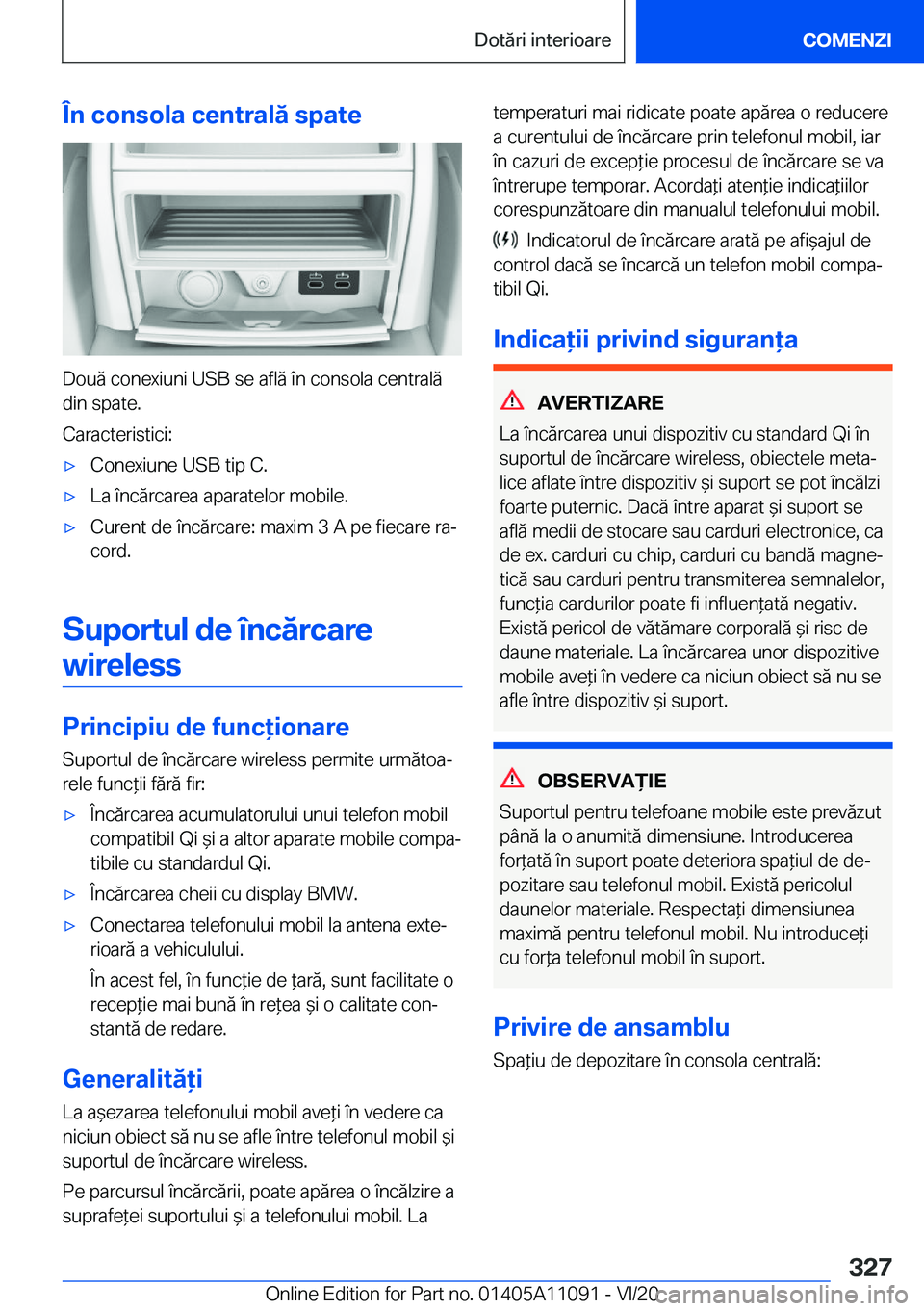 BMW 7 SERIES 2021  Ghiduri De Utilizare (in Romanian) �