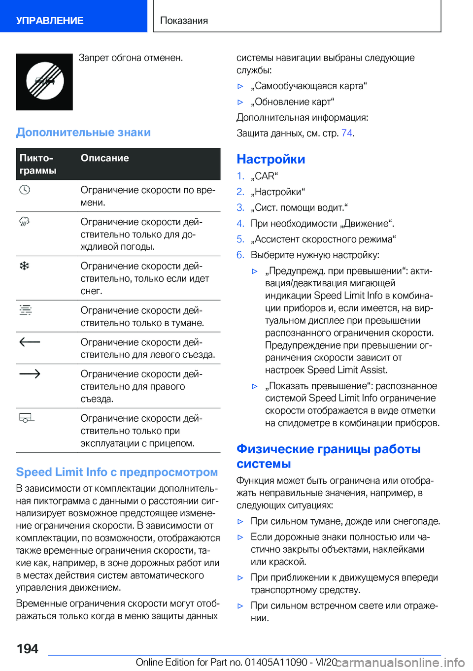 BMW 7 SERIES 2021  Руково  