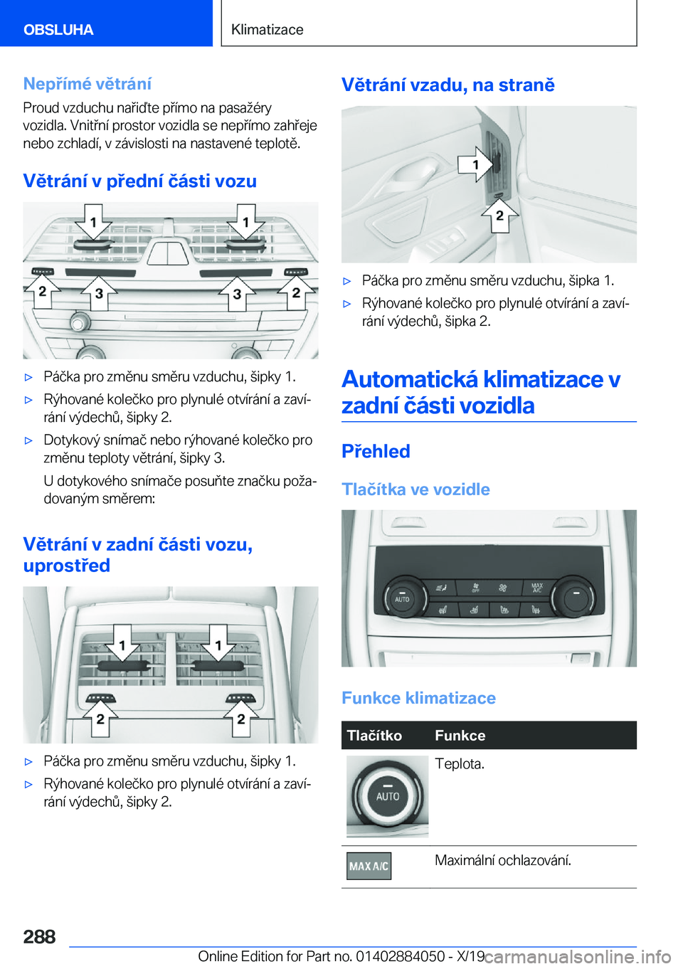 BMW 7 SERIES 2020  Návod na použití (in Czech) �N�e�p�