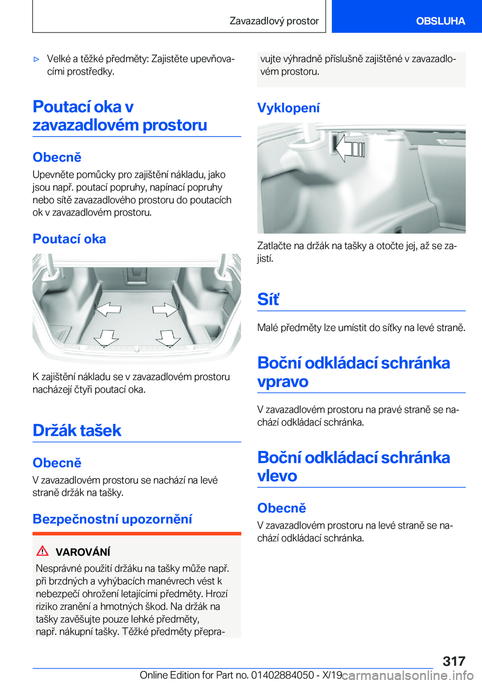 BMW 7 SERIES 2020  Návod na použití (in Czech) 'x�V�e�l�k�