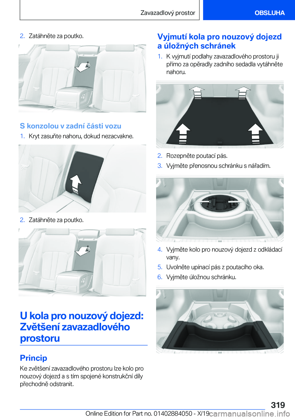 BMW 7 SERIES 2020  Návod na použití (in Czech) �2�.�Z�a�t�