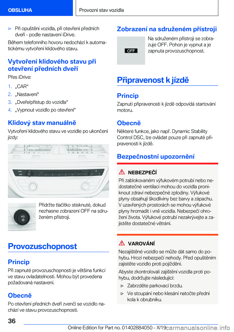 BMW 7 SERIES 2020  Návod na použití (in Czech) 'x�P�i��o�p�u(�t�