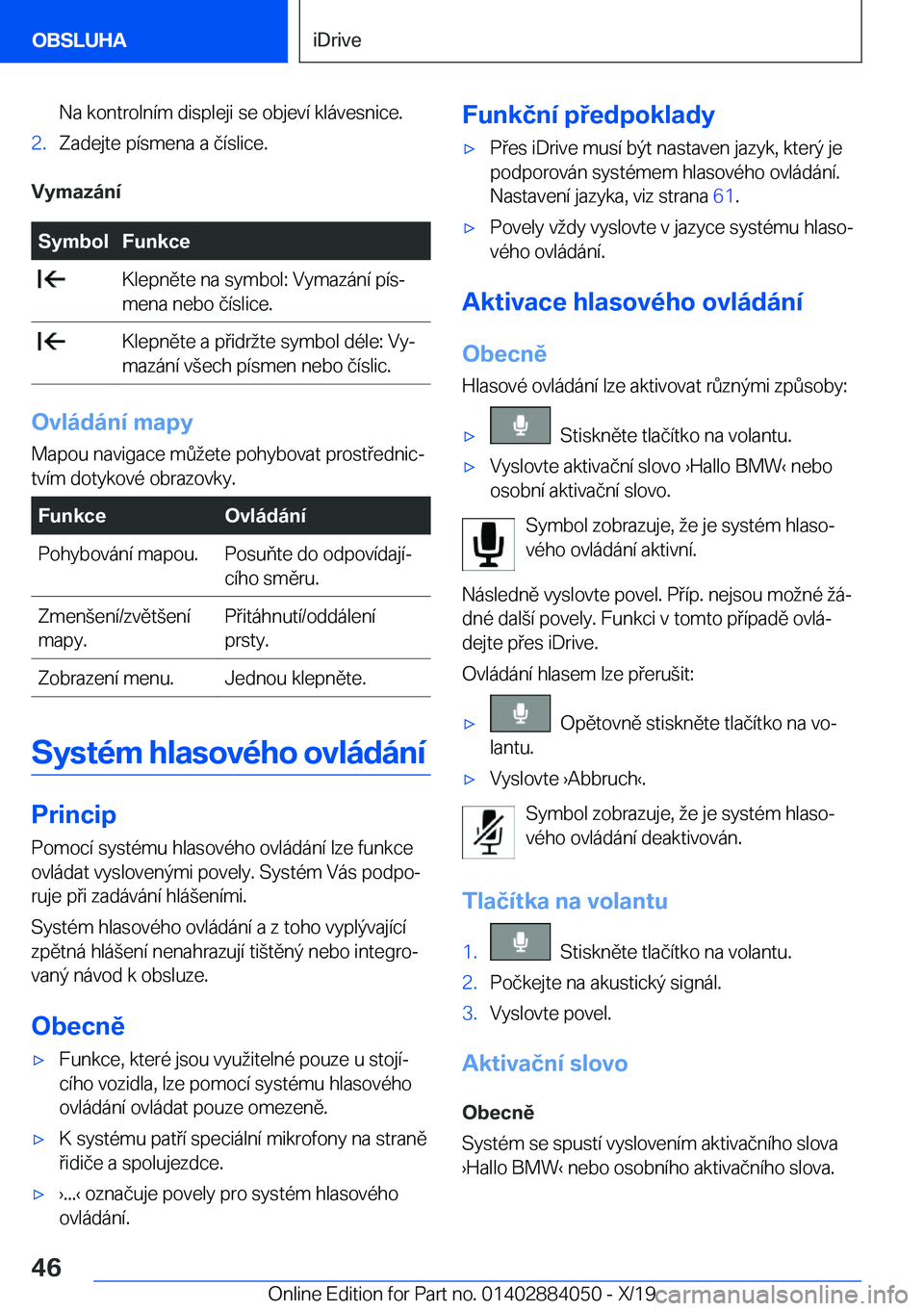 BMW 7 SERIES 2020  Návod na použití (in Czech) �N�a��k�o�n�t�r�o�l�n�