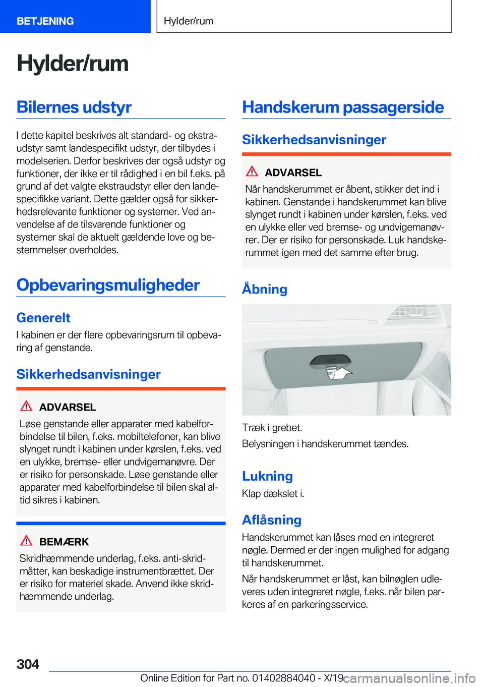 BMW 7 SERIES 2020  InstruktionsbØger (in Danish) �H�y�l�d�e�r�/�r�u�m�B�i�l�e�r�n�e�s��u�d�s�t�y�r
�I��d�e�t�t�e��k�a�p�i�t�e�l��b�e�s�k�r�i�v�e�s��a�l�t��s�t�a�n�d�a�r�d�-��o�g��e�k�s�t�r�aj
�u�d�s�t�y�r��s�a�m�t��l�a�n�d�e�s�p�e�c�i�f�i