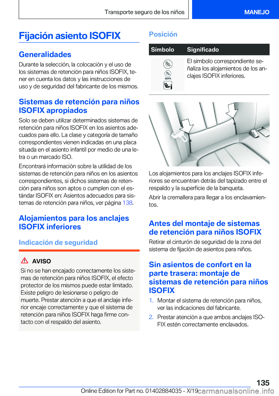 BMW 7 SERIES 2020  Manuales de Empleo (in Spanish) �F�i�j�a�c�i�