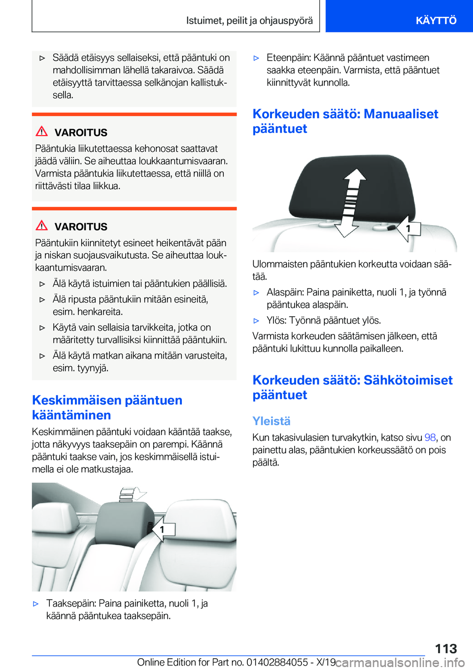BMW 7 SERIES 2020  Omistajan Käsikirja (in Finnish) 'x�S�