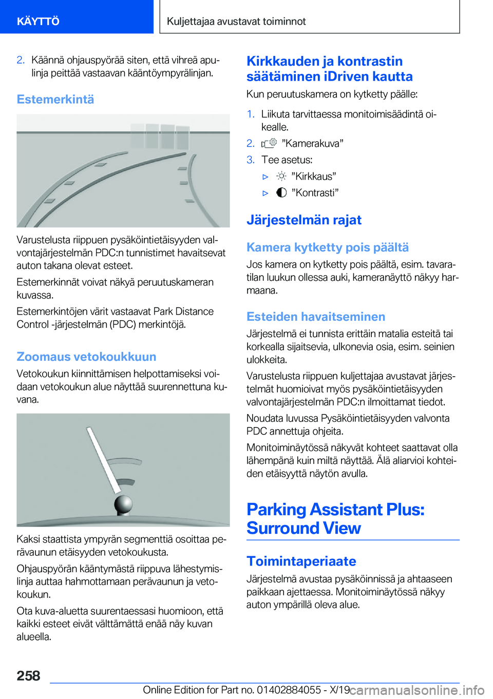 BMW 7 SERIES 2020  Omistajan Käsikirja (in Finnish) �2�.�K�