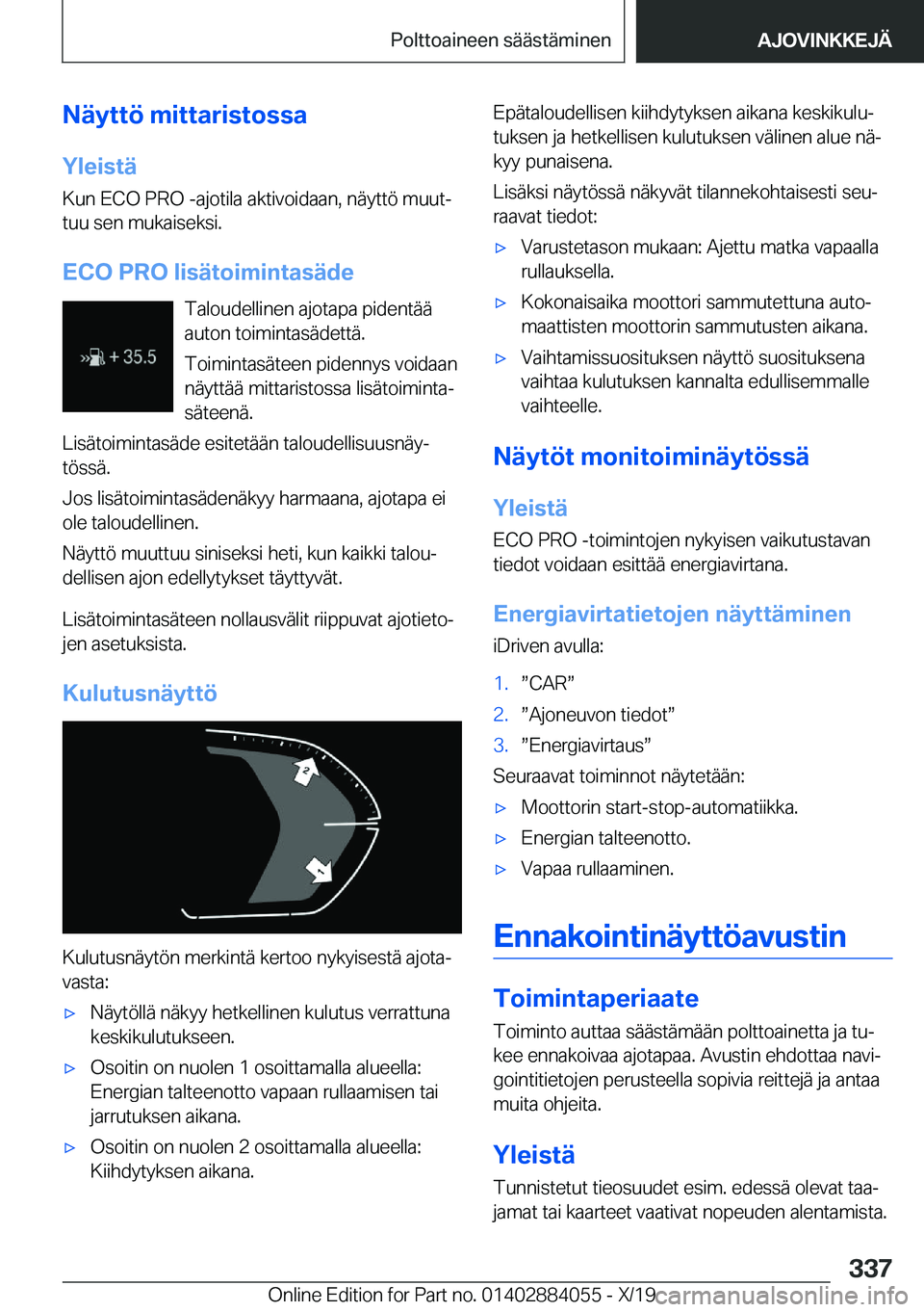 BMW 7 SERIES 2020  Omistajan Käsikirja (in Finnish) �N�