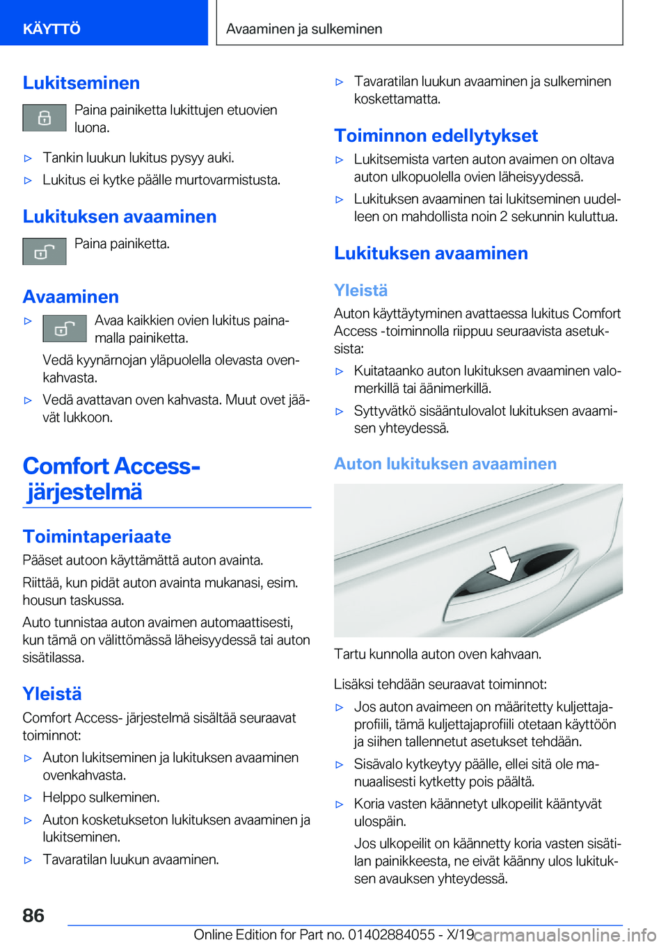 BMW 7 SERIES 2020  Omistajan Käsikirja (in Finnish) �L�u�k�i�t�s�e�m�i�n�e�n�P�a�i�n�a��p�a�i�n�i�k�e�t�t�a��l�u�k�i�t�t�u�j�e�n��e�t�u�o�v�i�e�n�l�u�o�n�a�.'x�T�a�n�k�i�n��l�u�u�k�u�n��l�u�k�i�t�u�s��p�y�s�y�y��a�u�k�i�.'x�L�u�k�i�t�u�s
