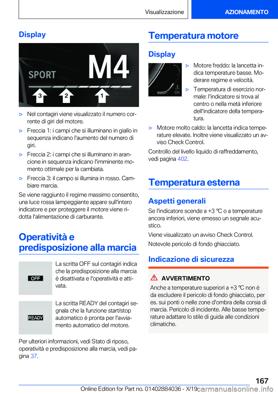 BMW 7 SERIES 2020  Libretti Di Uso E manutenzione (in Italian) �D�i�s�p�l�a�y'x�N�e�l��c�o�n�t�a�g�i�r�i��v�i�e�n�e��v�i�s�u�a�l�i�z�z�a�t�o��i�l��n�u�m�e�r�o��c�o�rj
�r�e�n�t�e��d�i��g�i�r�i��d�e�l��m�o�t�o�r�e�.'x�F�r�e�c�c�i�a��1�:��i��c�