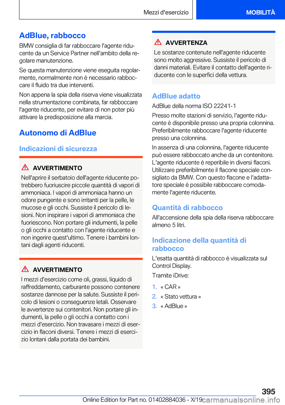 BMW 7 SERIES 2020  Libretti Di Uso E manutenzione (in Italian) �A�d�B�l�u�e�,��r�a�b�b�o�c�c�o
�B�M�W��c�o�n�s�i�g�l�i�a��d�i��f�a�r��r�a�b�b�o�c�c�a�r�e��l�'�a�g�e�n�t�e��r�i�d�uj
�c�e�n�t�e��d�a��u�n��S�e�r�v�i�c�e��P�a�r�t�n�e�r��n�e�l�l�'