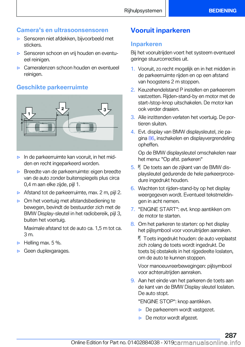 BMW 7 SERIES 2020  Instructieboekjes (in Dutch) �C�a�m�e�r�a�'�s��e�n��u�l�t�r�a�s�o�o�n�s�e�n�s�o�r�e�n'x�S�e�n�s�o�r�e�n��n�i�e�t��a�f�d�e�k�k�e�n�,��b�i�j�v�o�o�r�b�e�e�l�d��m�e�t
�s�t�i�c�k�e�r�s�.'x�S�e�n�s�o�r�e�n��s�c�h�o�