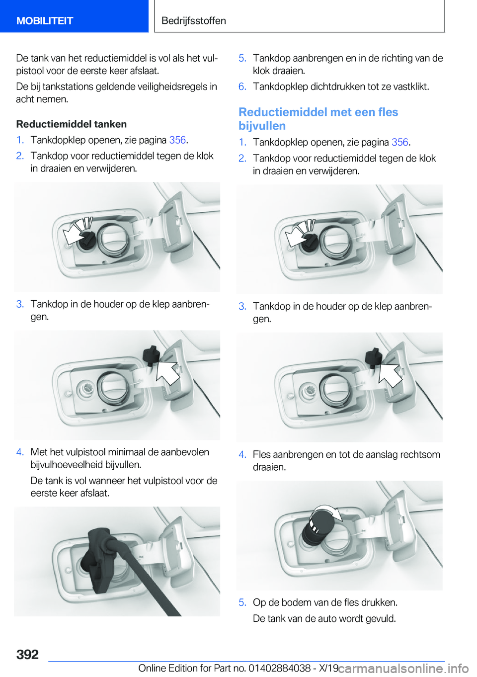 BMW 7 SERIES 2020  Instructieboekjes (in Dutch) �D�e��t�a�n�k��v�a�n��h�e�t��r�e�d�u�c�t�i�e�m�i�d�d�e�l��i�s��v�o�l��a�l�s��h�e�t��v�u�lj
�p�i�s�t�o�o�l��v�o�o�r��d�e��e�e�r�s�t�e��k�e�e�r��a�f�s�l�a�a�t�.
�D�e��b�i�j��t�a�n�k�s�t