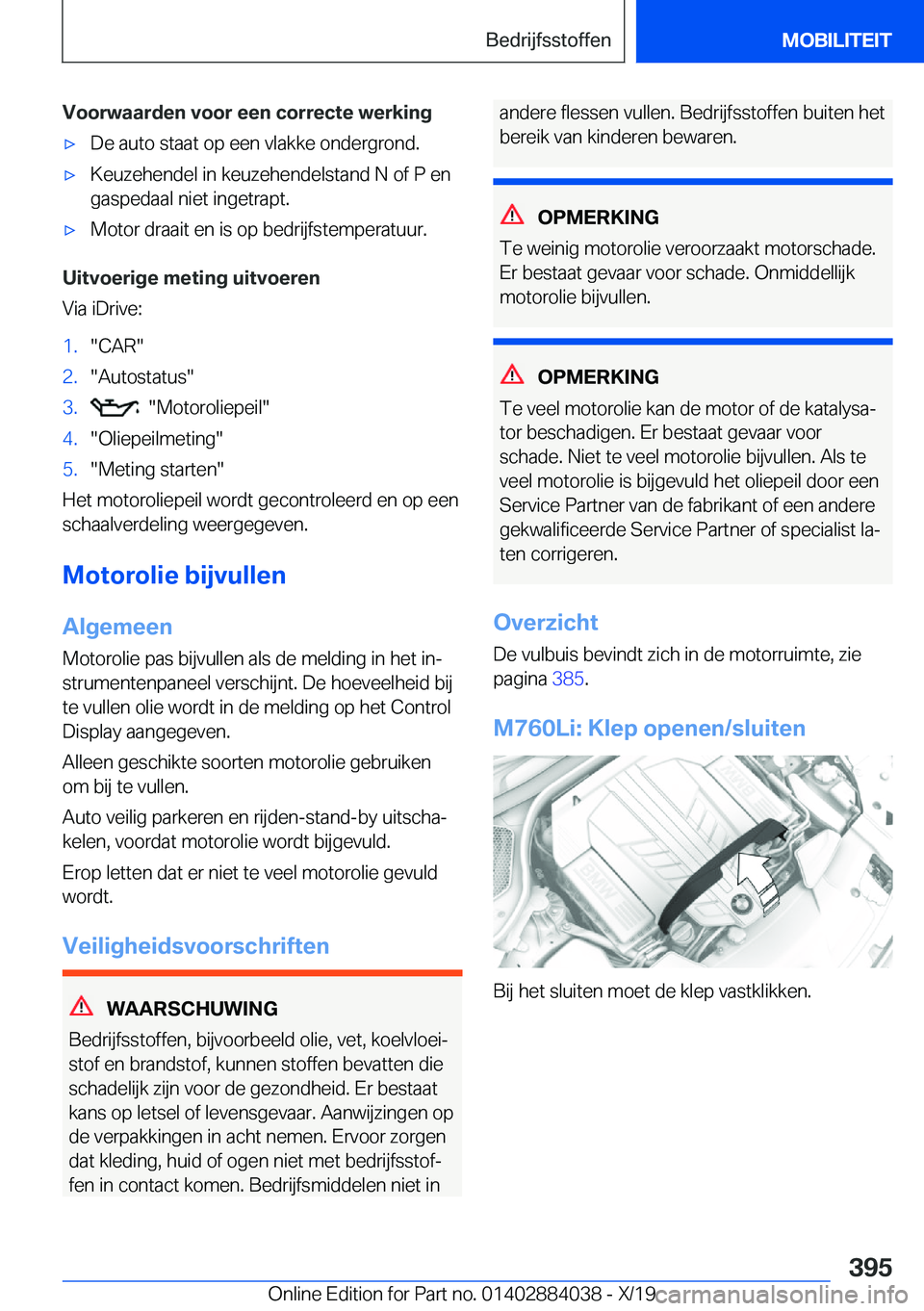 BMW 7 SERIES 2020  Instructieboekjes (in Dutch) �V�o�o�r�w�a�a�r�d�e�n��v�o�o�r��e�e�n��c�o�r�r�e�c�t�e��w�e�r�k�i�n�g'x�D�e��a�u�t�o��s�t�a�a�t��o�p��e�e�n��v�l�a�k�k�e��o�n�d�e�r�g�r�o�n�d�.'x�K�e�u�z�e�h�e�n�d�e�l��i�n��k�e�u