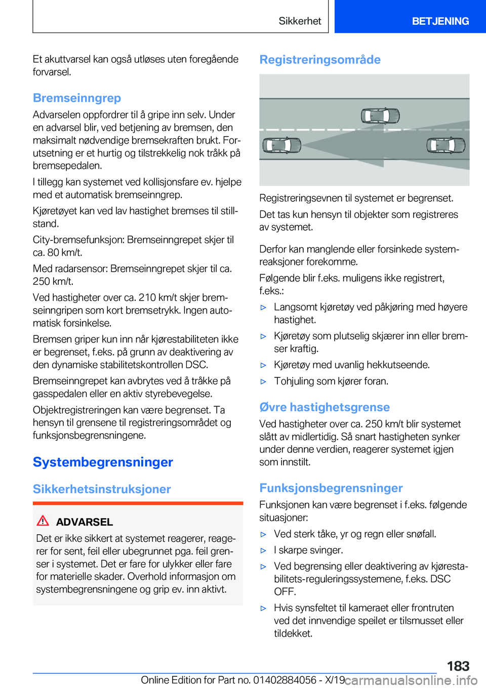 BMW 7 SERIES 2020  InstruksjonsbØker (in Norwegian) �E�t��a�k�u�t�t�v�a�r�s�e�l��k�a�n��o�g�s�å��u�t�l�