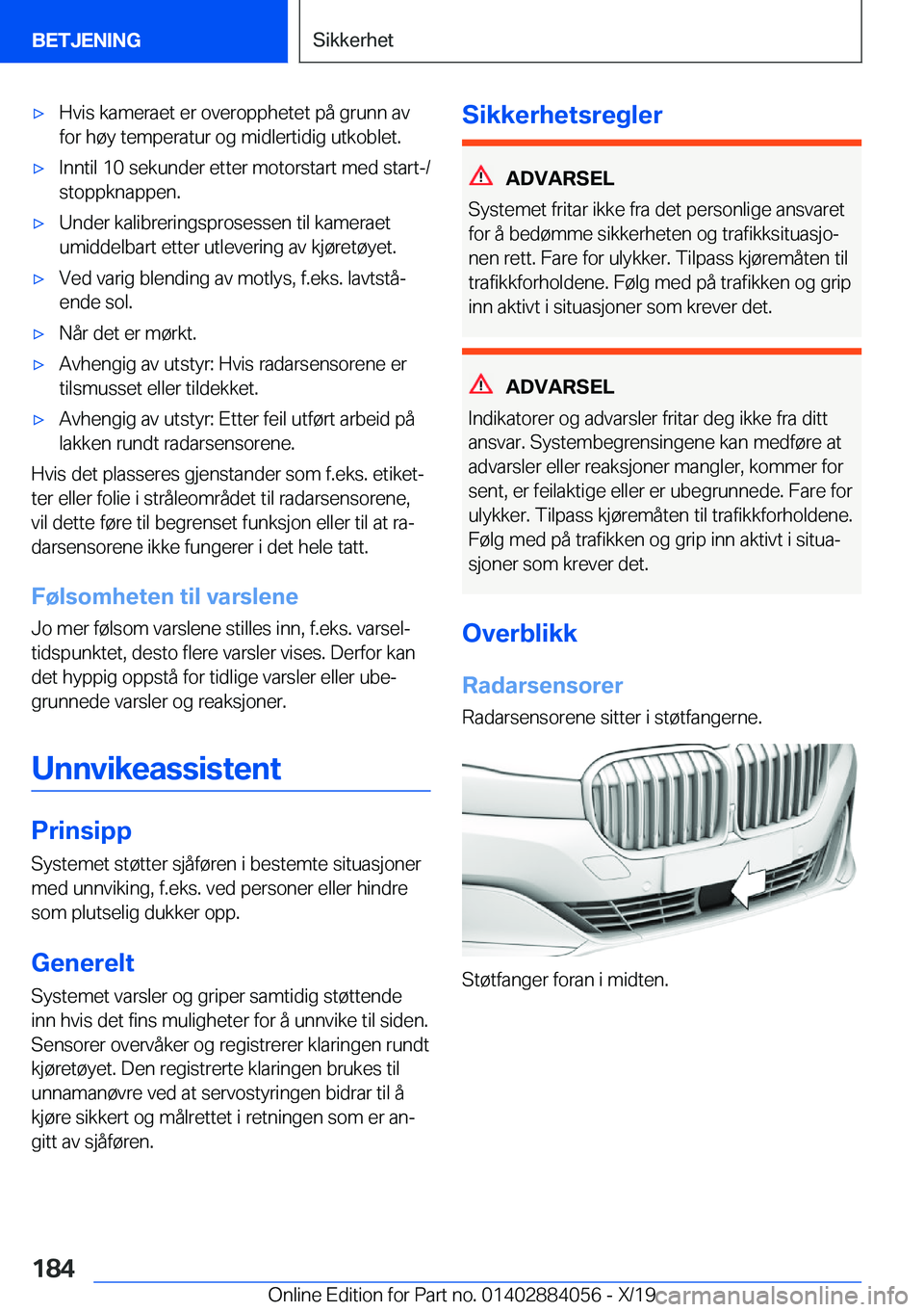 BMW 7 SERIES 2020  InstruksjonsbØker (in Norwegian) 'x�H�v�i�s��k�a�m�e�r�a�e�t��e�r��o�v�e�r�o�p�p�h�e�t�e�t��p�å��g�r�u�n�n��a�v�f�o�r��h�